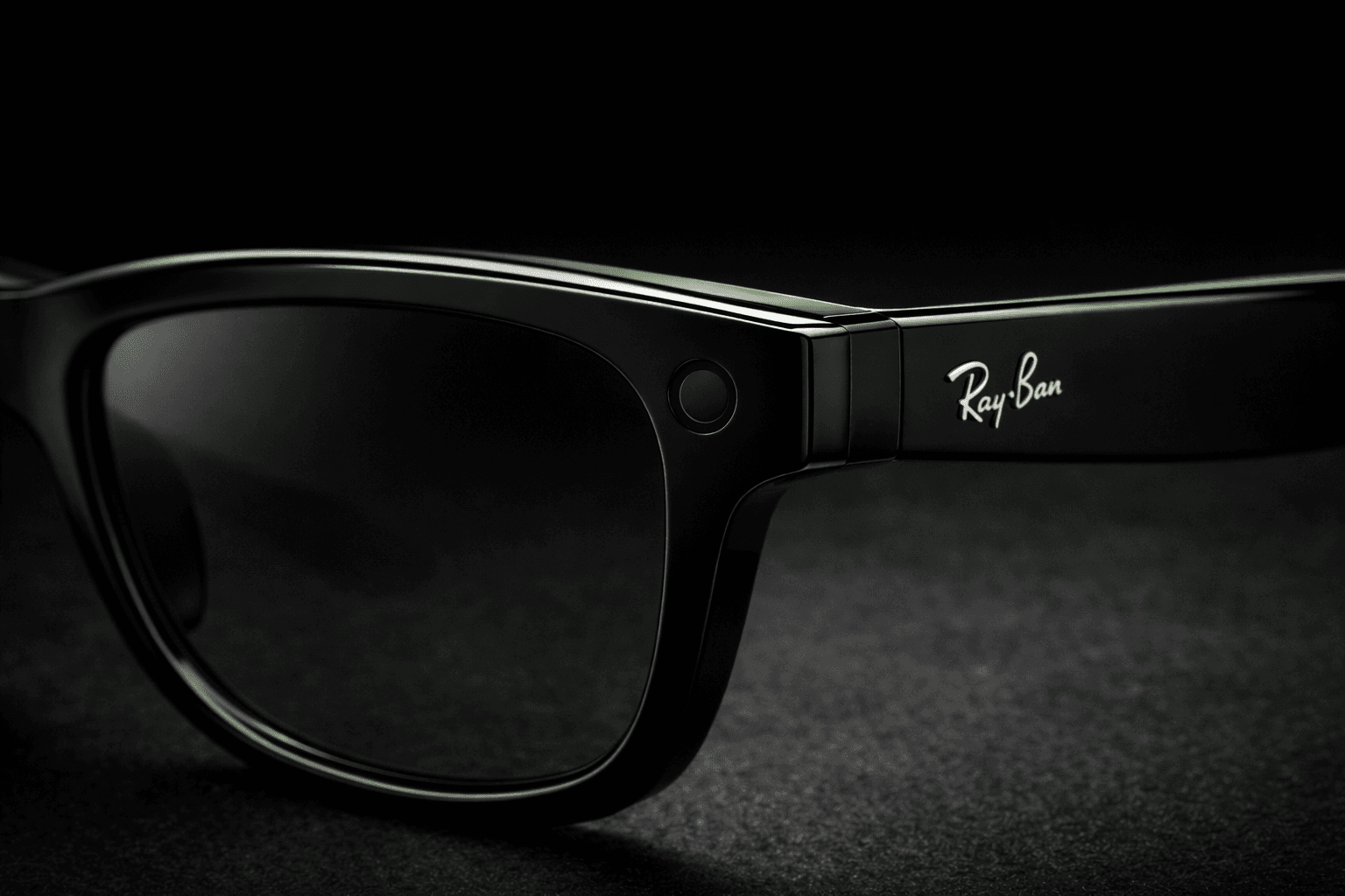 Meta Ray-Ban smart glasses with LED removed